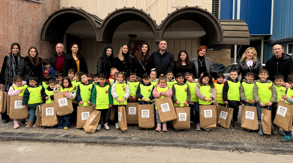 AŞKAN ANAOKULU'NDAN MİNİK MİSAFİRLERİ FABRİKAMIZDA AĞIRLADIK 